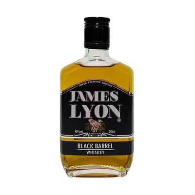 PETACA WHISKEY JAMES LYON BLACK BARREL 200cc40g