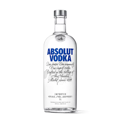 Vodka Absolut Blue Botella 1Lt