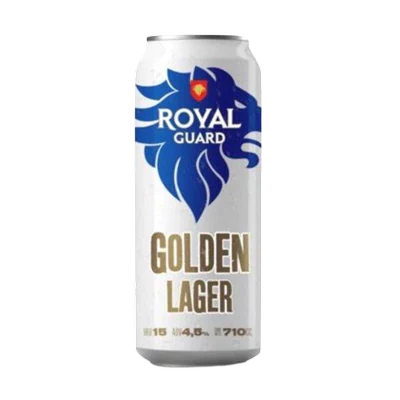 CERVEZA ROYAL GUARD GOLDEN LATA 710cc