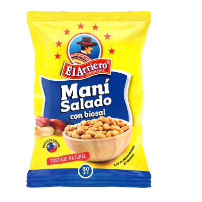Mani Salado El Arriero (10un x 80gr)