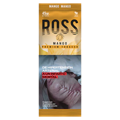Tabaco Ross Mango 45gr
