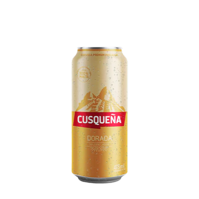 Cerveza Cusqueña lata 473 CC