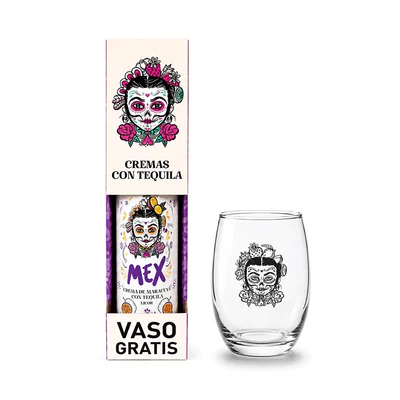 LICOR DE CREMA MARACUYA TEQUILA MEX 700cc 15g+VASO