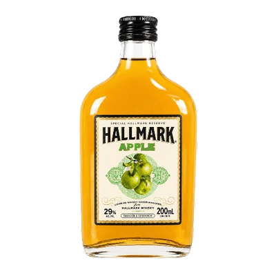 PETACA WHISKY HALLMARK APPLE 190cc 29g