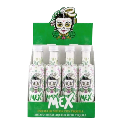 MINIATURA LICOR CREMA MELON TEQUILA MEX 50cc 15g