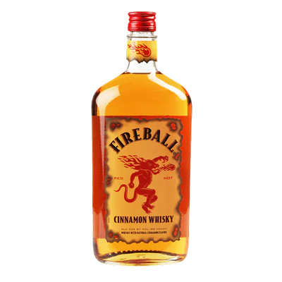 Whisky Fireball Canela Botella 1L