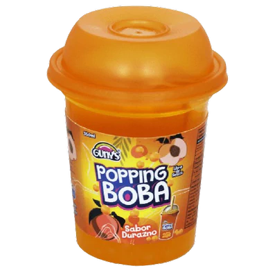 BEB. GUNYS POPPING BOBA DURAZNO 350cc