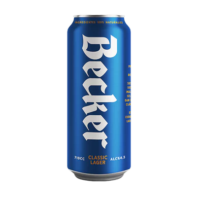 Cerveza Becker Lata 710 cc