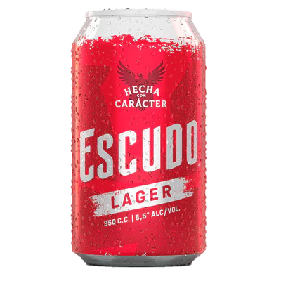 Cerveza Escudo Lata 350cc
