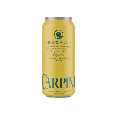 GIN CARPINTERO TROPICAL LATA 473cc8g