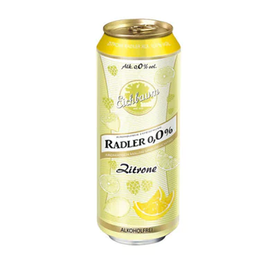Cerveza Zahringer Lemon S/Alcohol Lata 500Cc