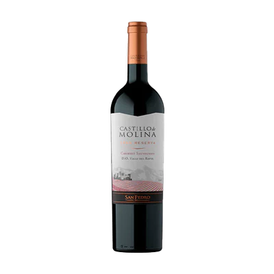 Vino Castillo de Molina Gran Reserva Cabernet Sauvignon Botella 750cc