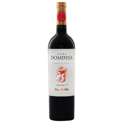 Vino Doña Dominga Reserva Carmenere Botella 750cc