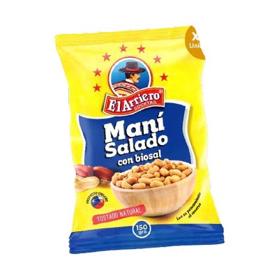 Mani Salado El Arriero (10un x 150gr)