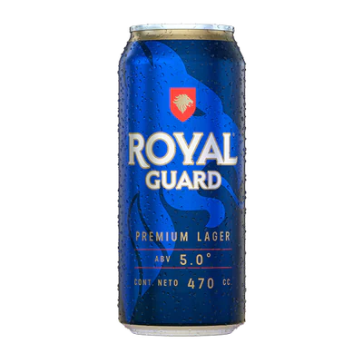 Cerveza Royal Guard lata 470 CC