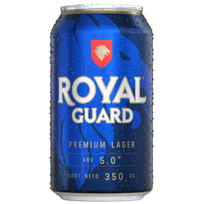 Cerveza Royal Guard Lata 355Cc. 5G
