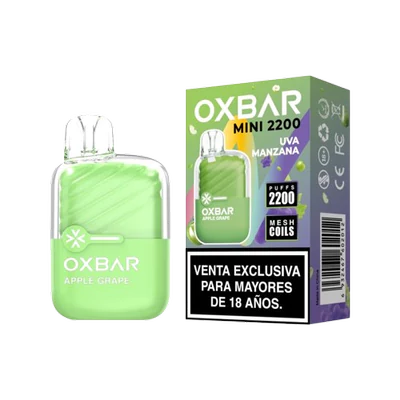 Vaporizador Oxbar Mini 2.200 Uva-Manzana