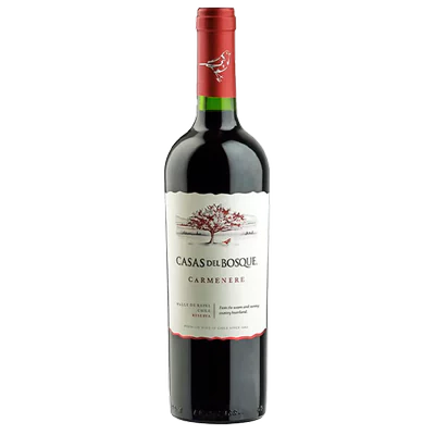 Vino Casas del Bosque Reserva Carmenere Botella 750cc