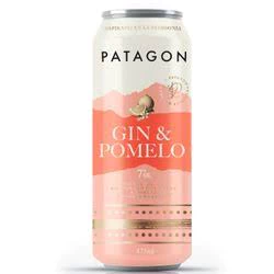 GIN PATAGON POMELO LATA 473cc 7g