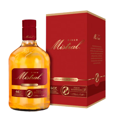 Pisco Mistral 40 750 CC