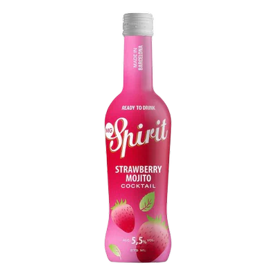 COCTEL BOT MG SPIRIT STRAWBERRY MOJITO 275cc6g