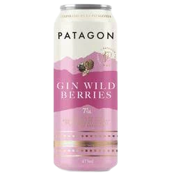 GIN PATAGON WILD BERRIES LATA 473cc 7g