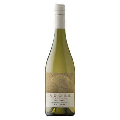 Vino Adobe Organico Chardonay 750Cc 13.5G