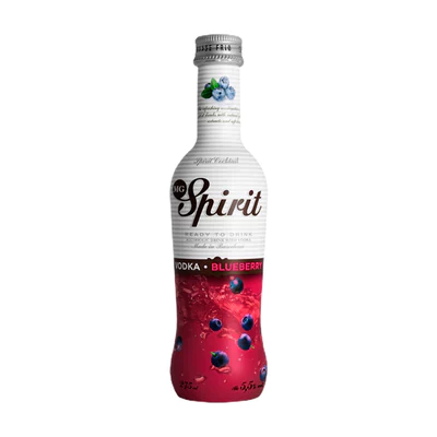 Vodka Spirit Blueberry botella 275 CC