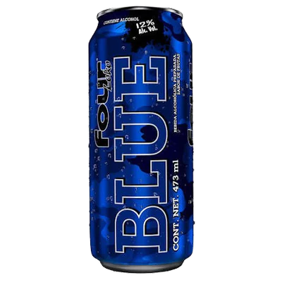 BEBIDA ALCOHOL. FOUR LOKO BLUE 473cc 12g