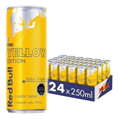 BEB.RED BULL YELLOW 250cc X 24