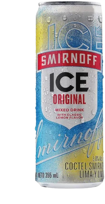 VODKA SMIRNOFF ICE ORIGINAL LATA 355cc 5g