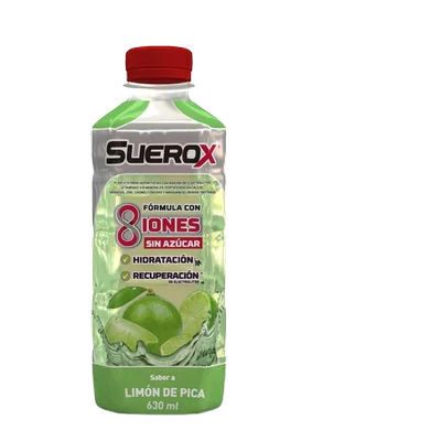 BEB. ISOTONICA SUEROX  LIMON 630cc