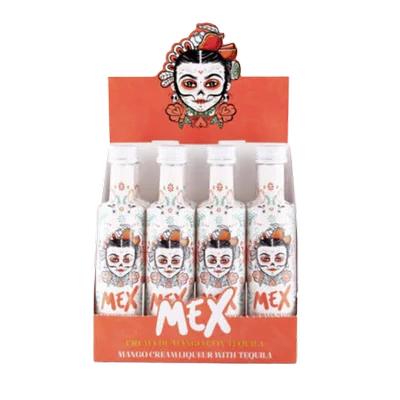 MINIATURA LICOR CREMA MANGO TEQUILA MEX 50cc 15g