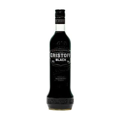 Vodka Eristoff Black Botella 700cc