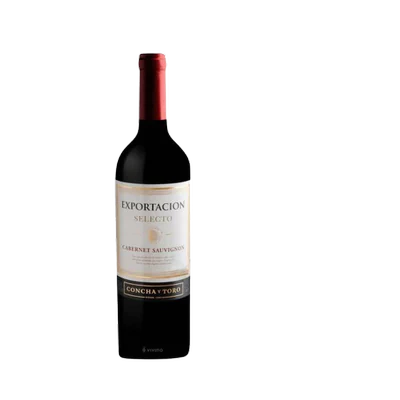 BOT.VINO EXPORT SELECTO CAV.SAUV. 700cc.12.5g.
