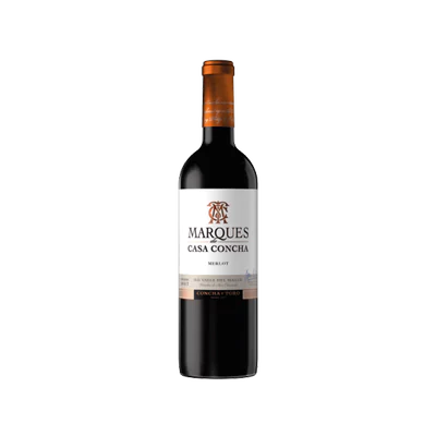 Vino Marques de Casa Concha Merlot Botella 750cc