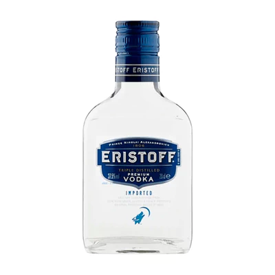 Petaca Vodka Eristoff Original 190Cc 37G
