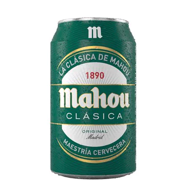 Cerveza Mahou Clasica Lata 330Cc. 4.8 G