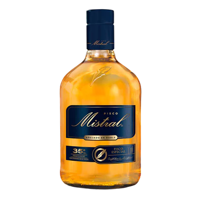 Pisco Mistral 35 grados 1 litro