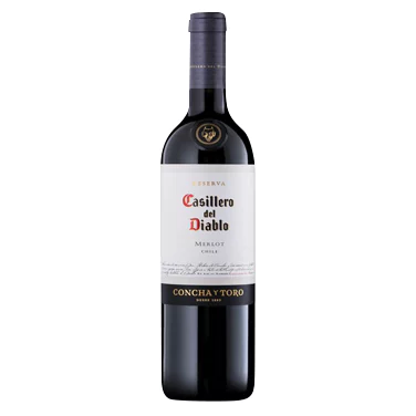 Vino Casillero del Diablo Merlot Botella 750cc