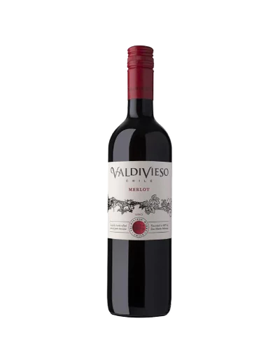 BOT. VINO VALDIVIESO MERLOT 750cc 13g