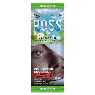 Tabaco Ross Manzana Ice 45gr