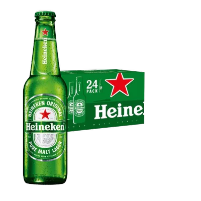 CERVEZA HEINEKEN 330cc 5g GRANEL x24