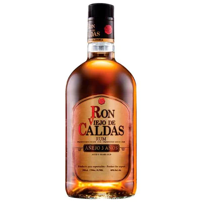 Ron Viejo de Caldas Añejo 3 años 700cc