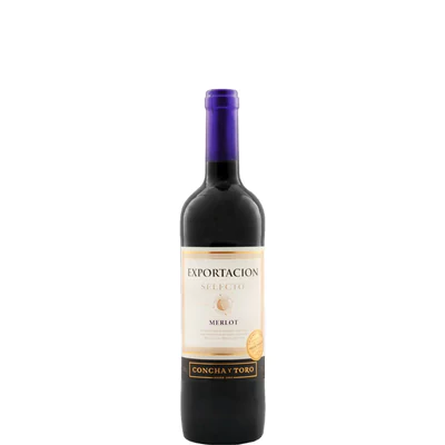 BOT.VINO EXPORT SELECTO MERLOT 700cc. 12.5g