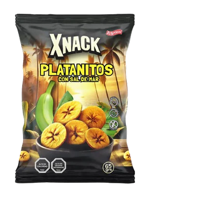 Snack Platanitos Salados El Arriero 65gr