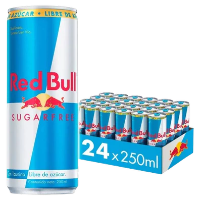 BEB.RED BULL SUGAR FREE 250cc  x  24