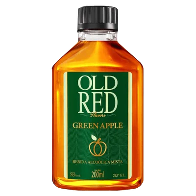 PETACA WHISKY OLD RED GREEN APPLE 200cc29.5g
