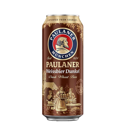 Cerveza Paulane Weissbier Dunke Lata 500cc