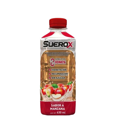 BEB. ISOTONICA SUEROX MANZANA 630cc